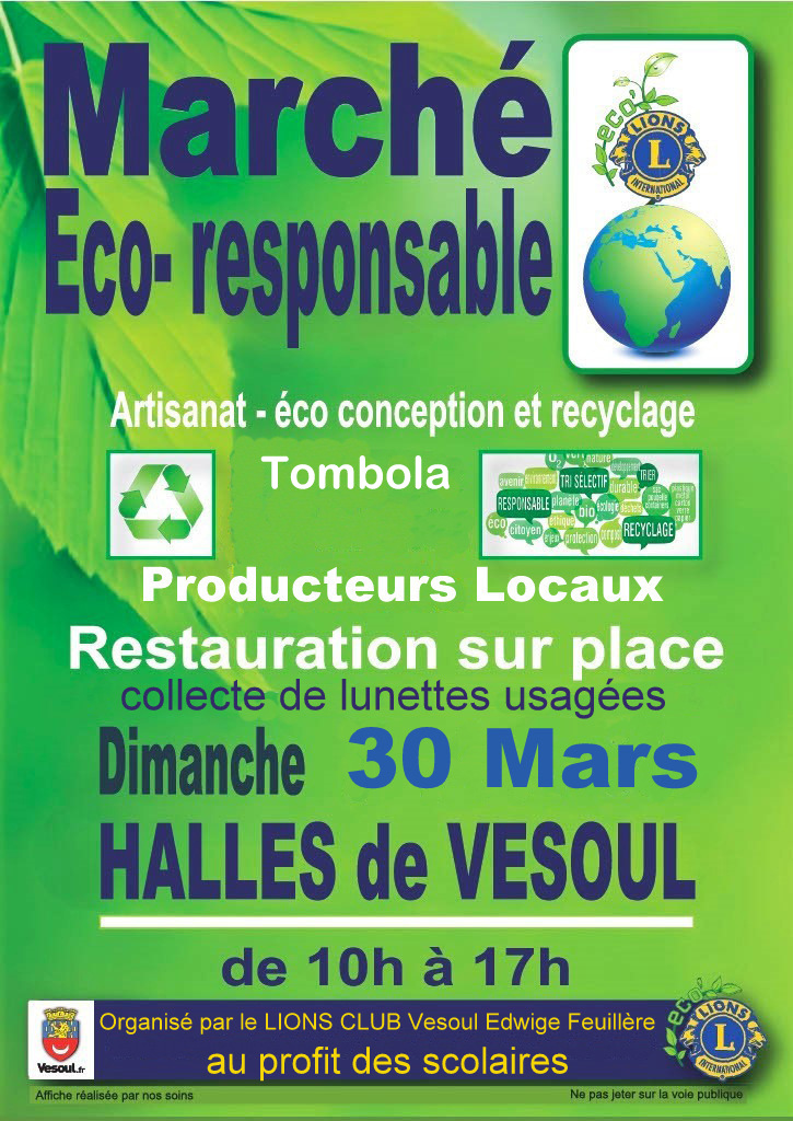 Marché éco responsable 2025