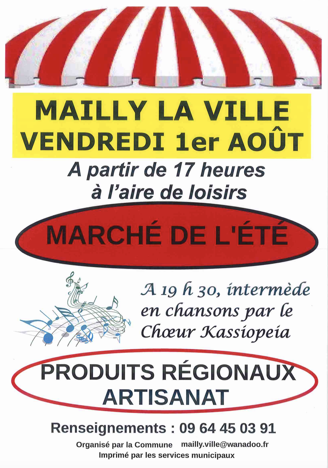 Marché été MLV 1er août