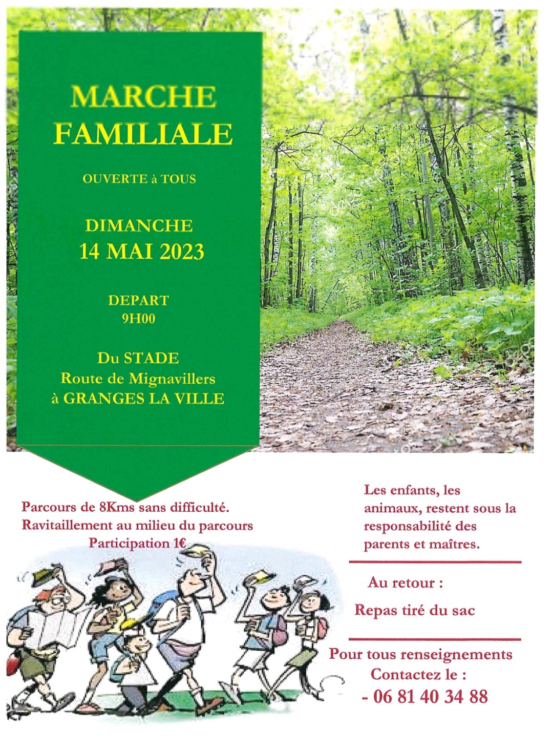 Marche familiale 14 mai GLV