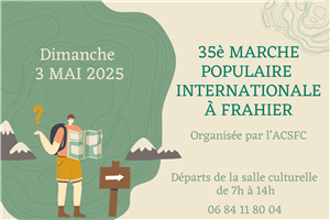 Marche Populaire de l'ACS de Frahier-et-Chatebier