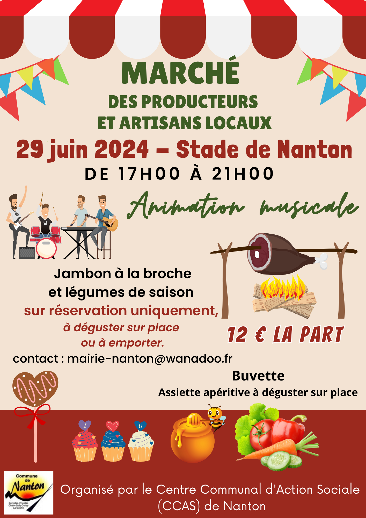 Marché producteur NANTON CCAS - 1