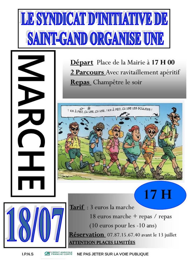 Marche à Saint-Gand