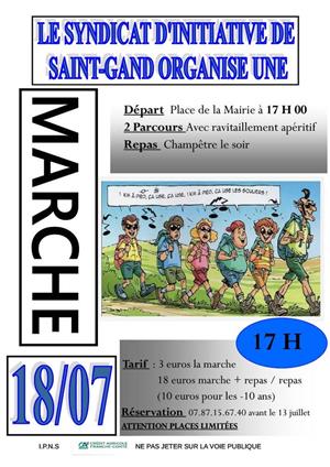 Marche à Saint-Gand