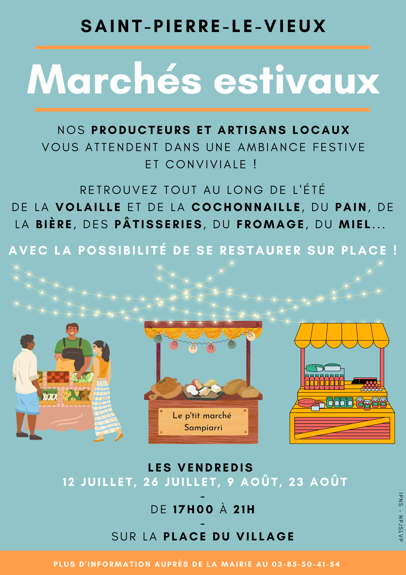 Marché producteur et artisans locaux