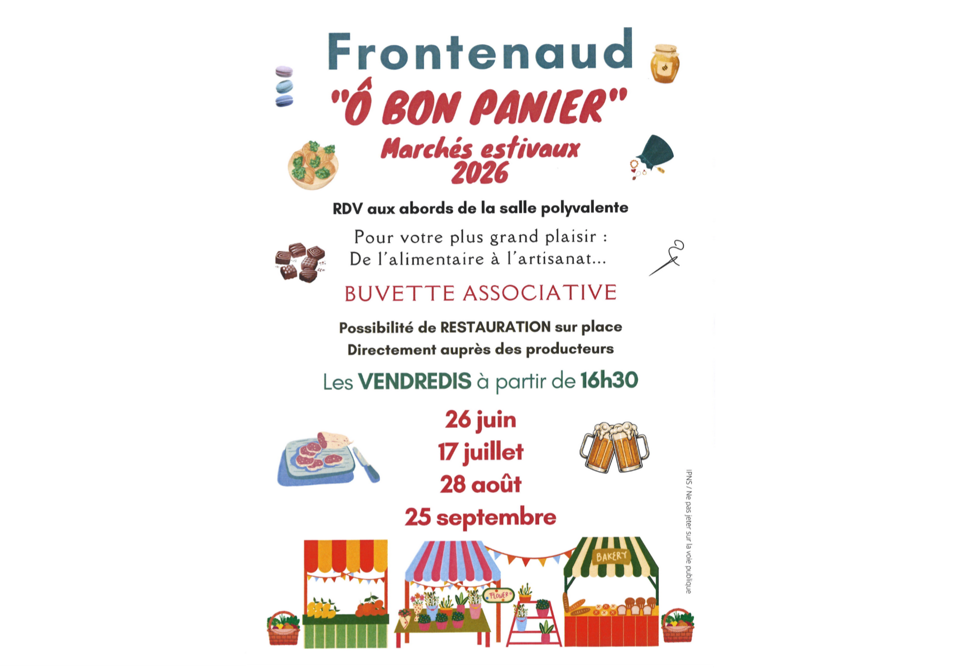 Marché "Ô Bon Panier"