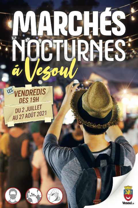 Flyer marchés nocturne