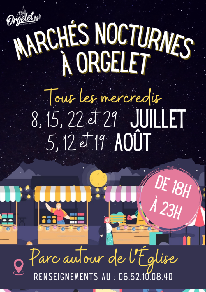 Marché nocturne Orgelet