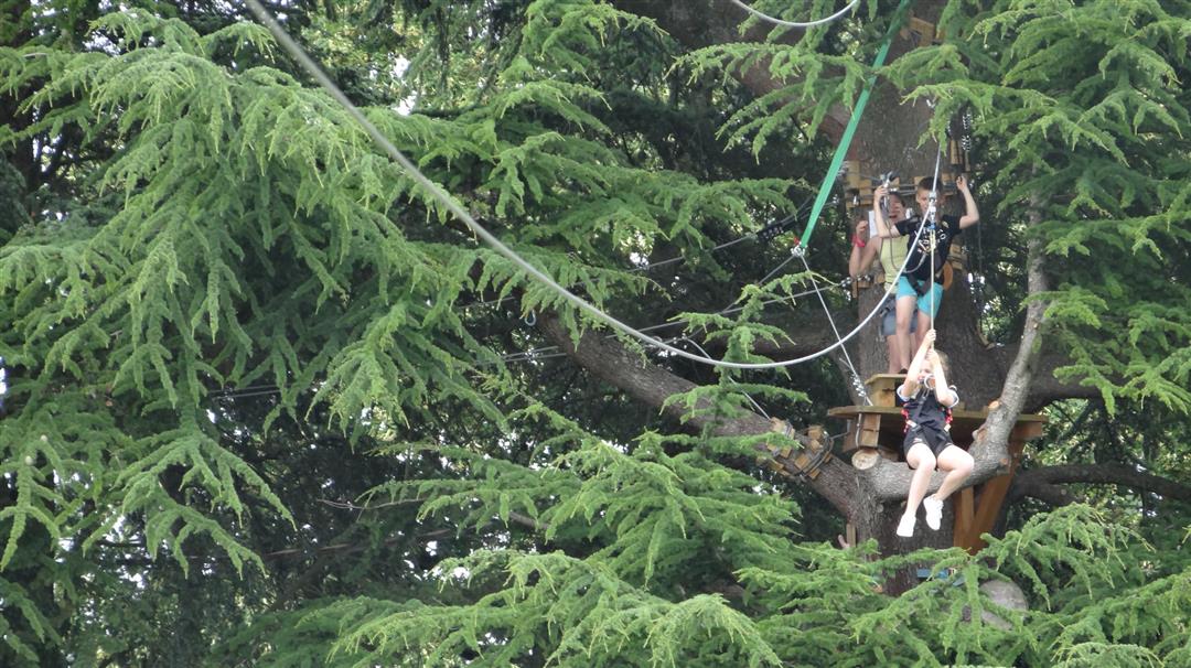 Woka Marnay - parcours dans les arbres