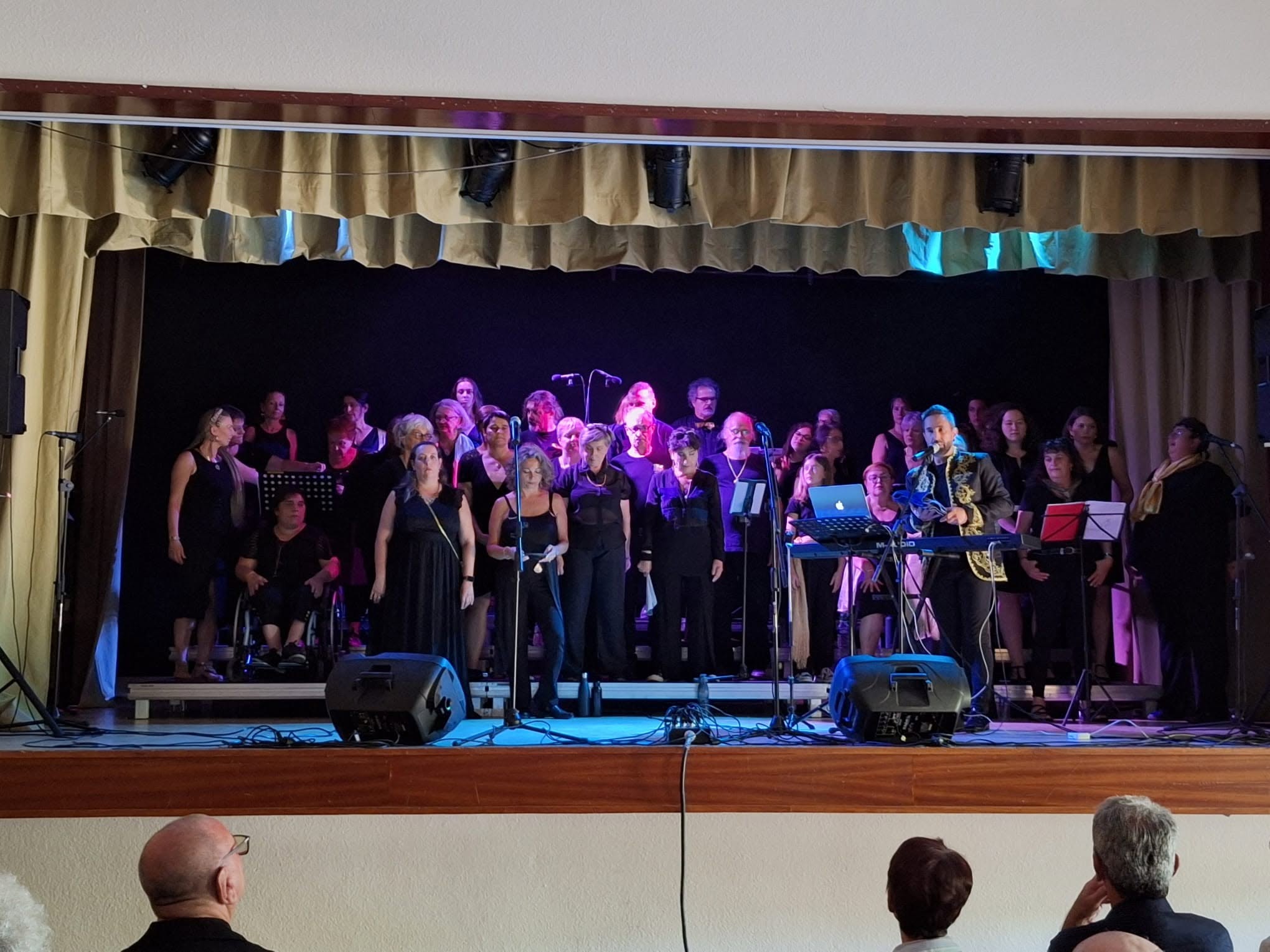 Concert de la Masterclass du Festival dirigée par le chef de Chœur Loïc Geffray / Festival de Gospel et de Musiques du Monde des Ripailles du Pont du Diable