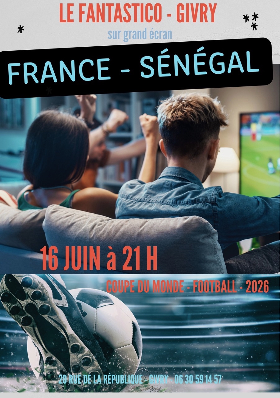 Retransmission Coupe du Monde de Football — visuel événement