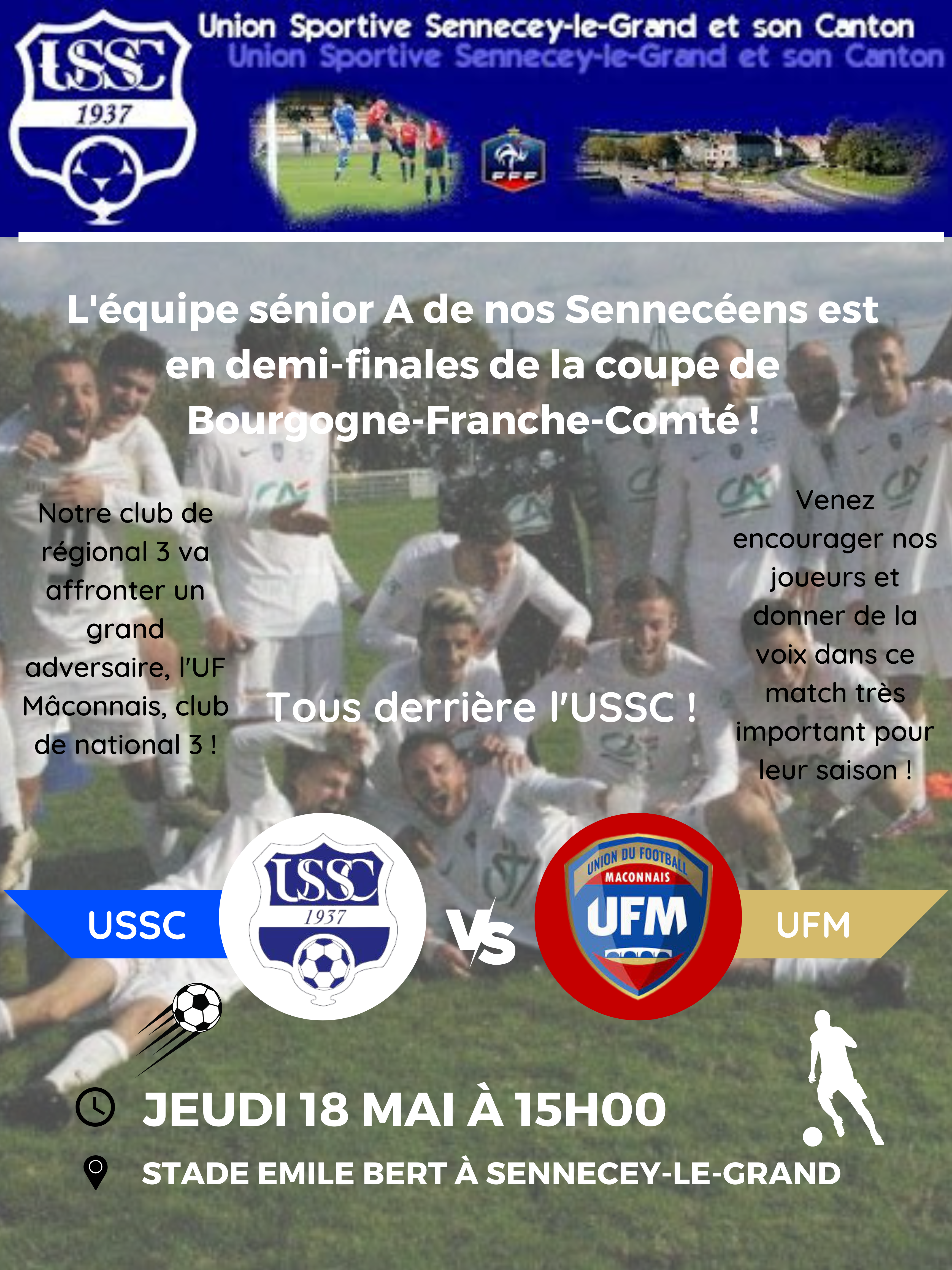 Match de foot du 18 mai - 1