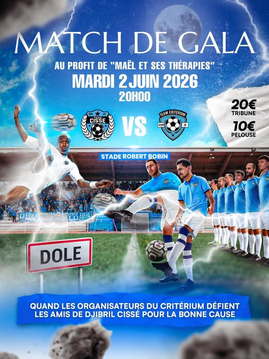 Match de gala — visuel événement