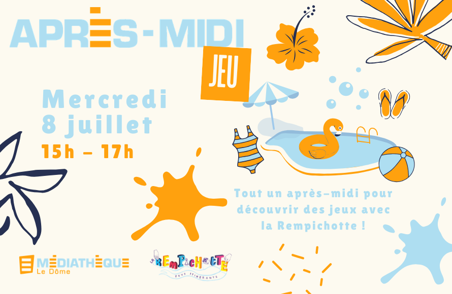 Médiathèque Le Dôme : Après-midi jeux