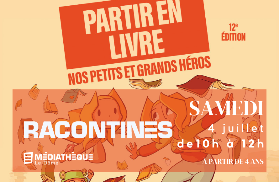 Médiathèque Le Dôme : Racontines... en tongs