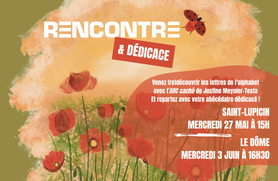 Médiathèque de Saint-Lupicin : Rencontre et dédicace