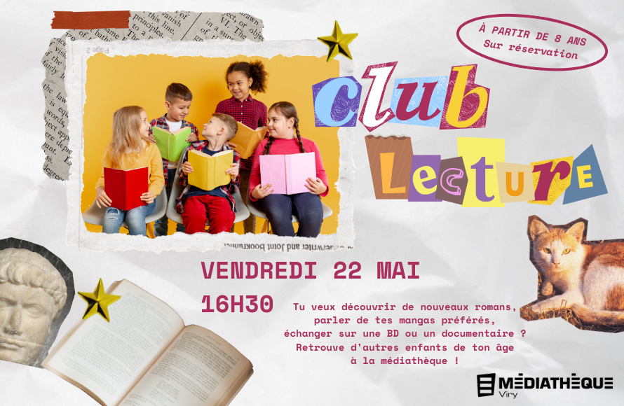 Médiathèque de Viry : Club lecture