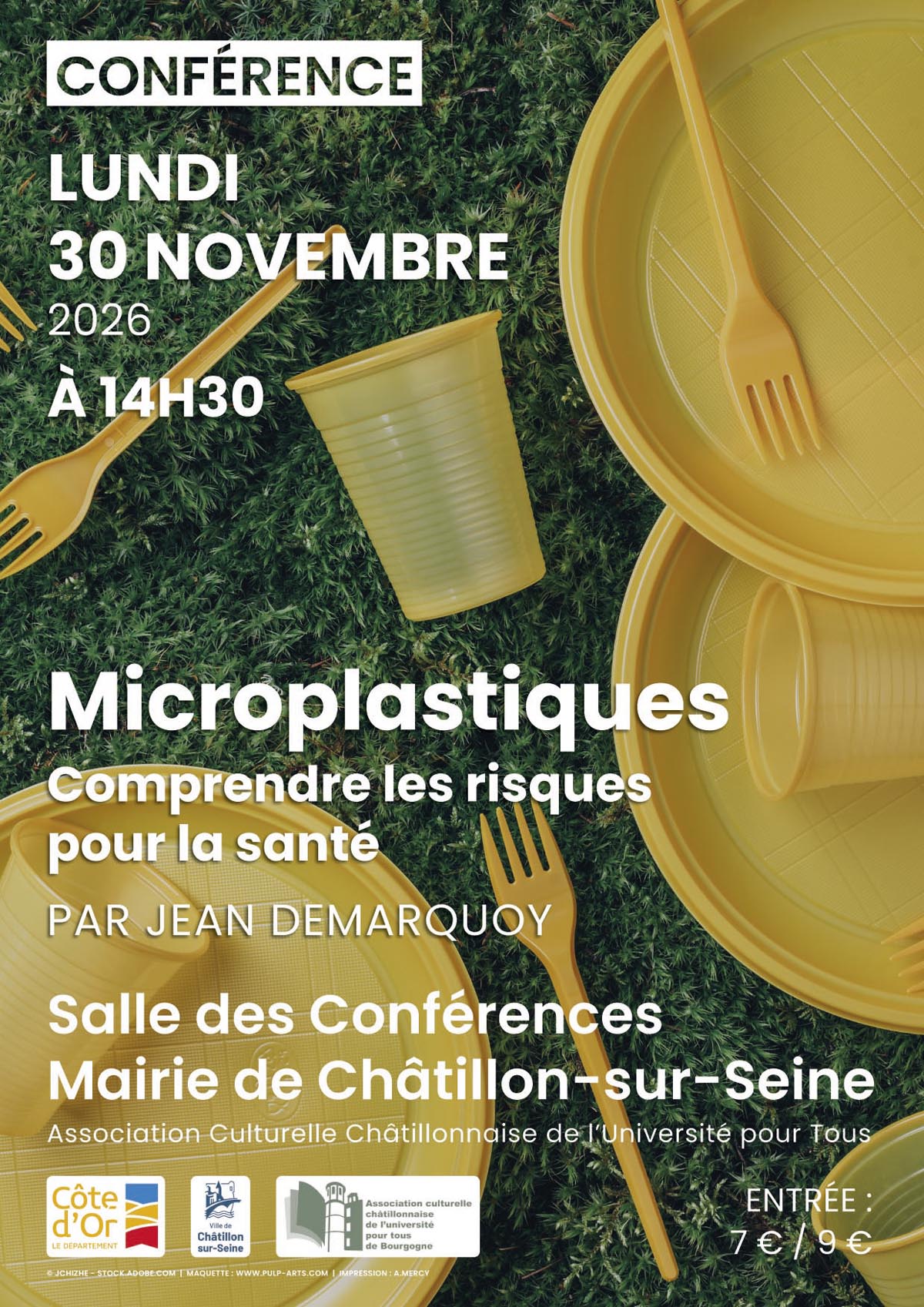 Conférence « Microplastiques : comprendre les risques pour la santé »