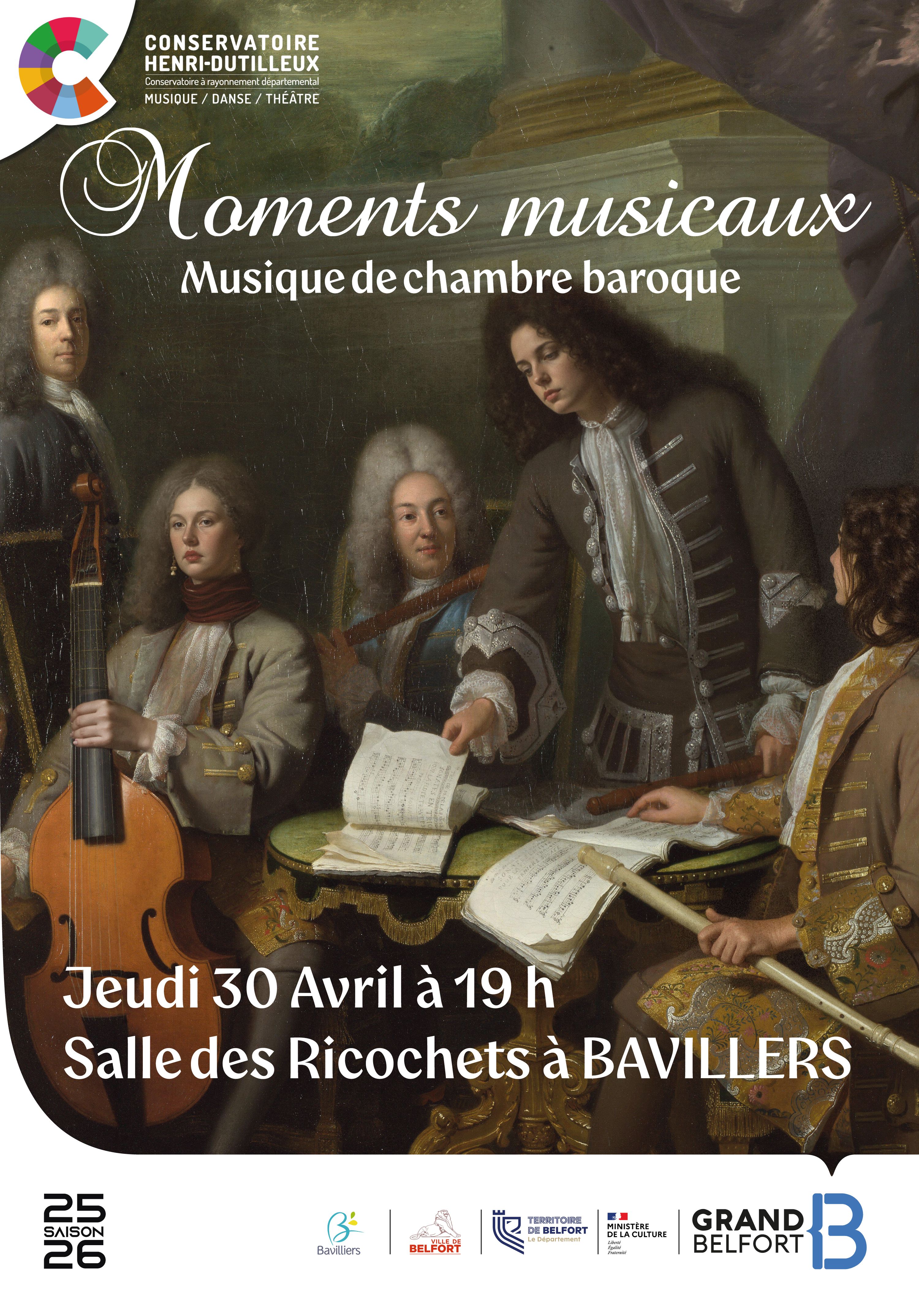Moments musicaux – Musique de chambre baroque