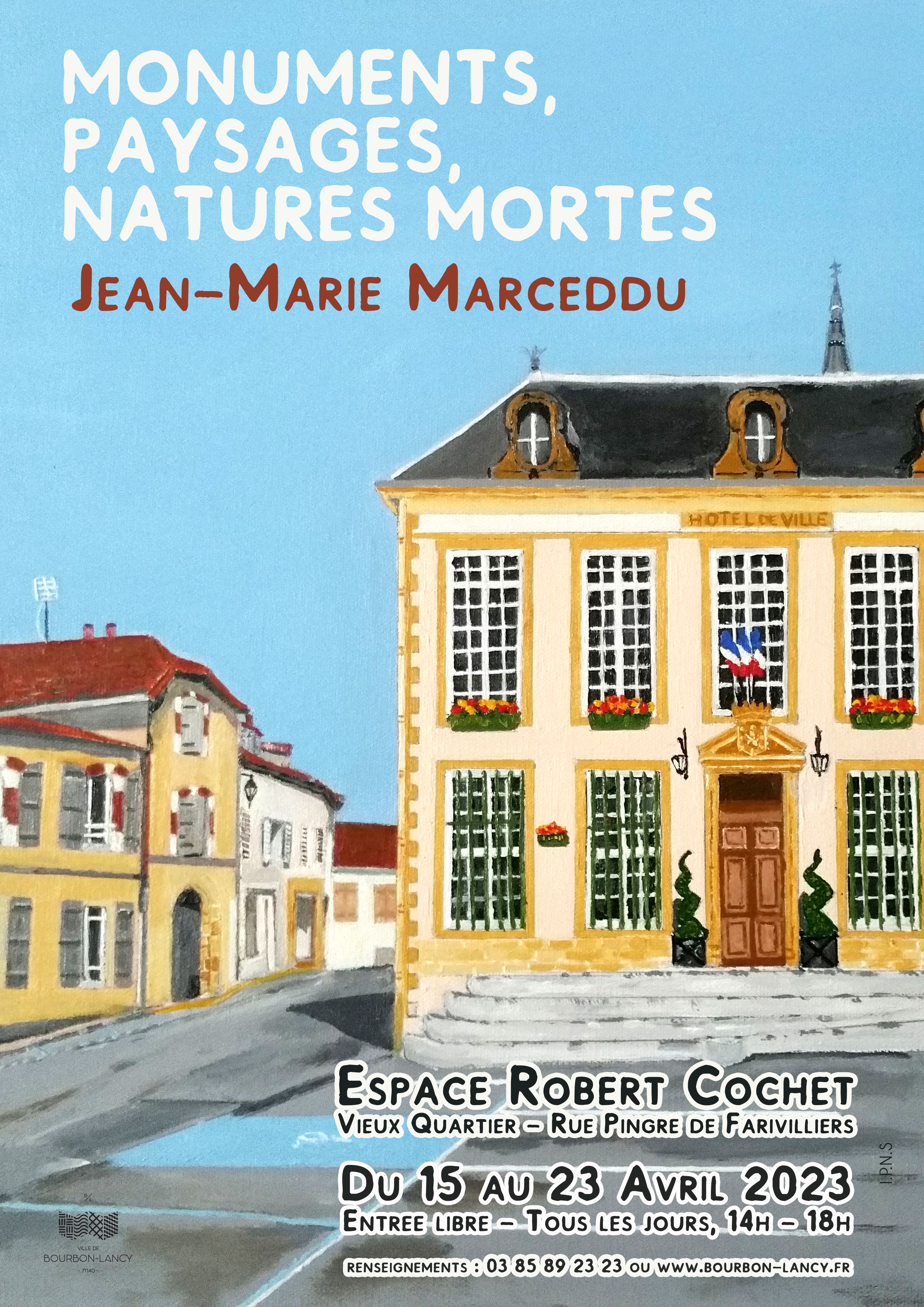 Monuments, Paysages, Natures mortes - Jean-marie Marceddu