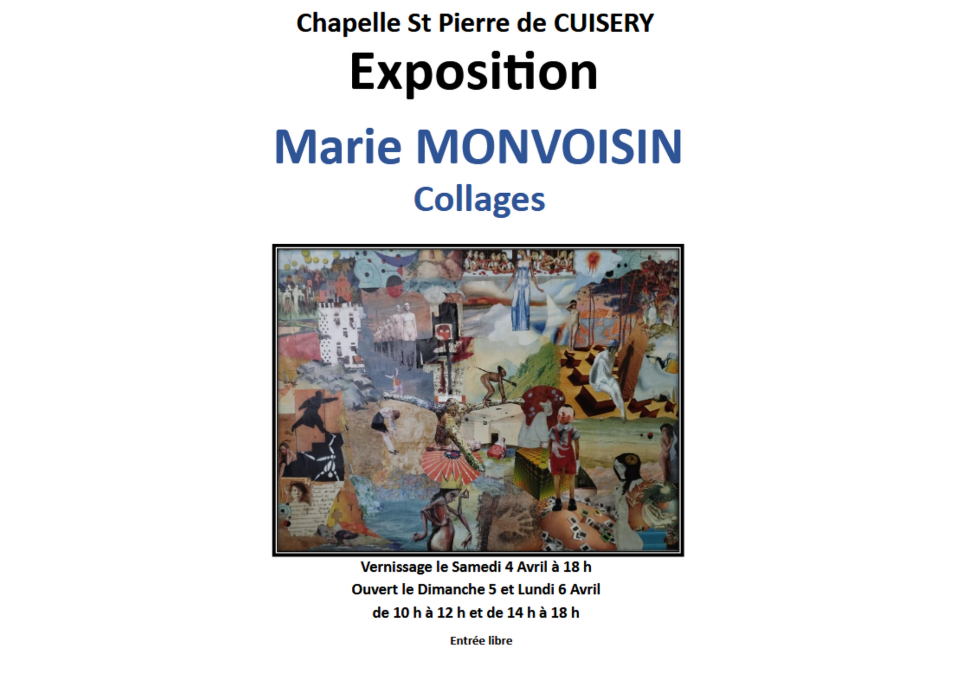 Collages Marie Monvoisin