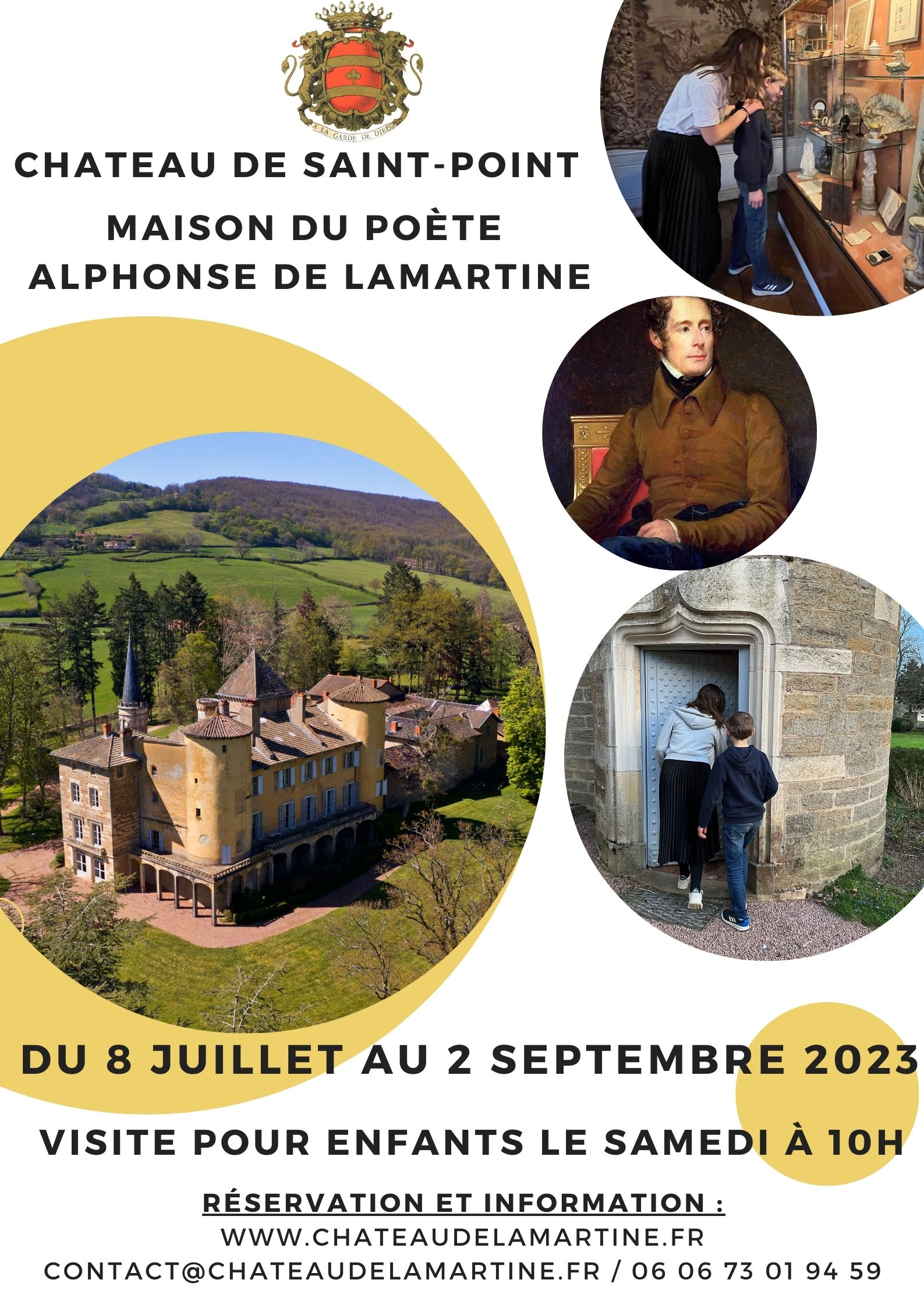 Affiche visite pour enfants 