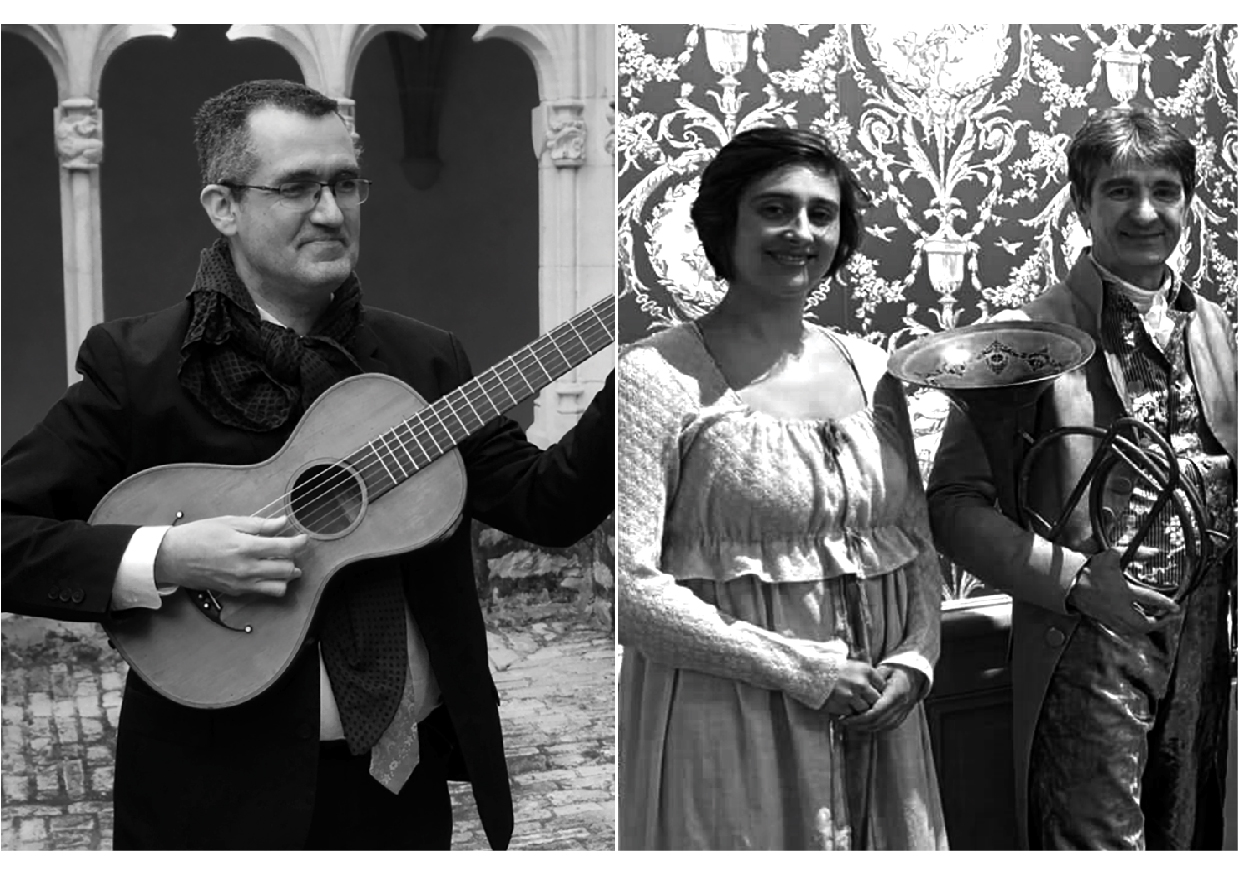 Trio guitare, cor, piano forte : les murmures passagers