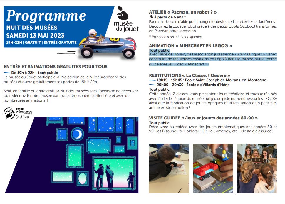 Musée du jouet nuit des musées