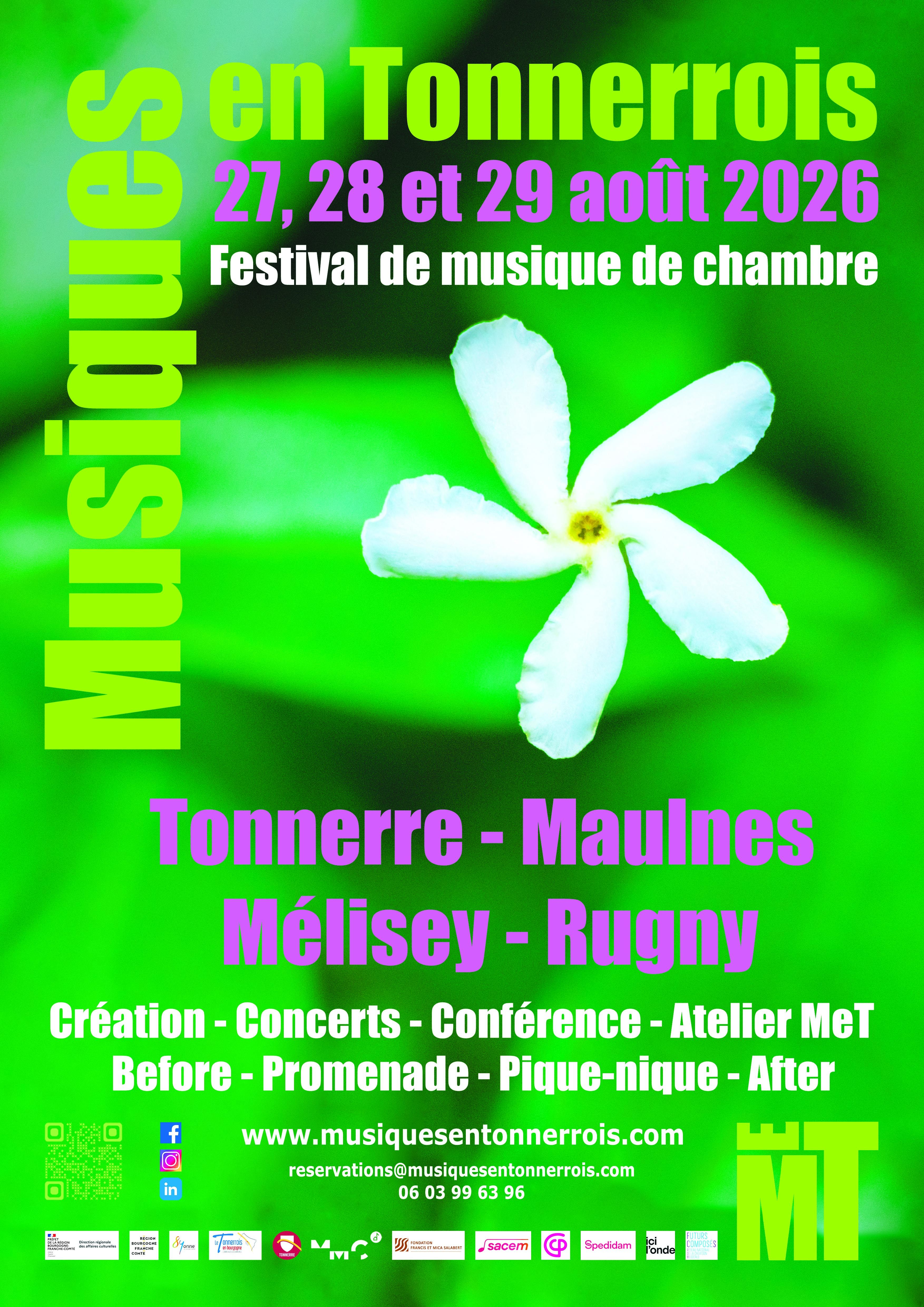 Festival Musiques en Tonnerrois : Générale publique — visuel événement