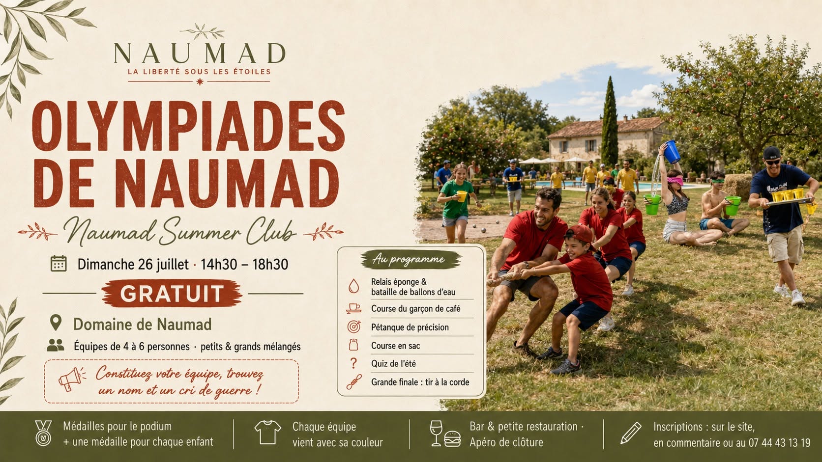 Les Olympiades de Naumad