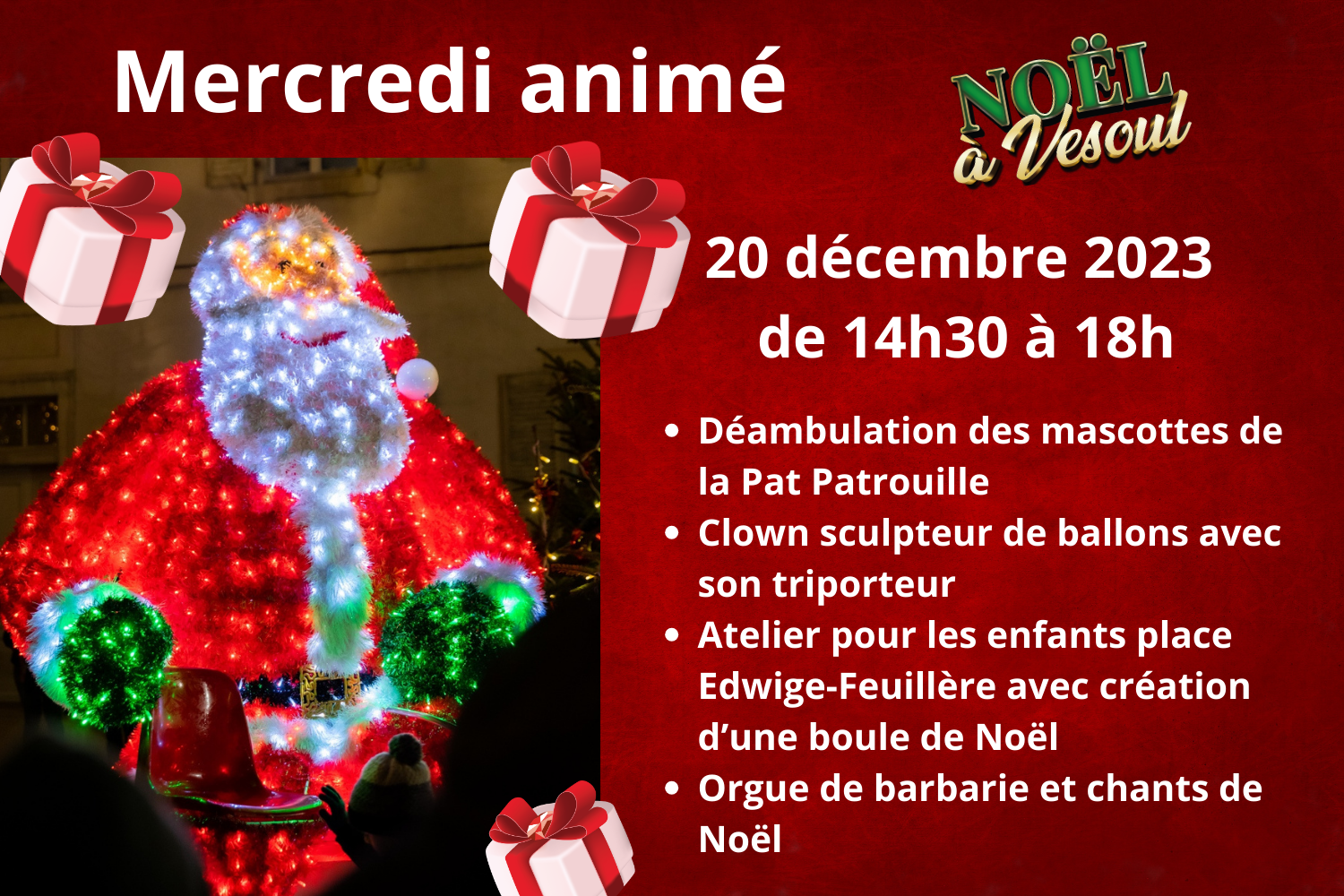 Mercredi animé 20/12/23