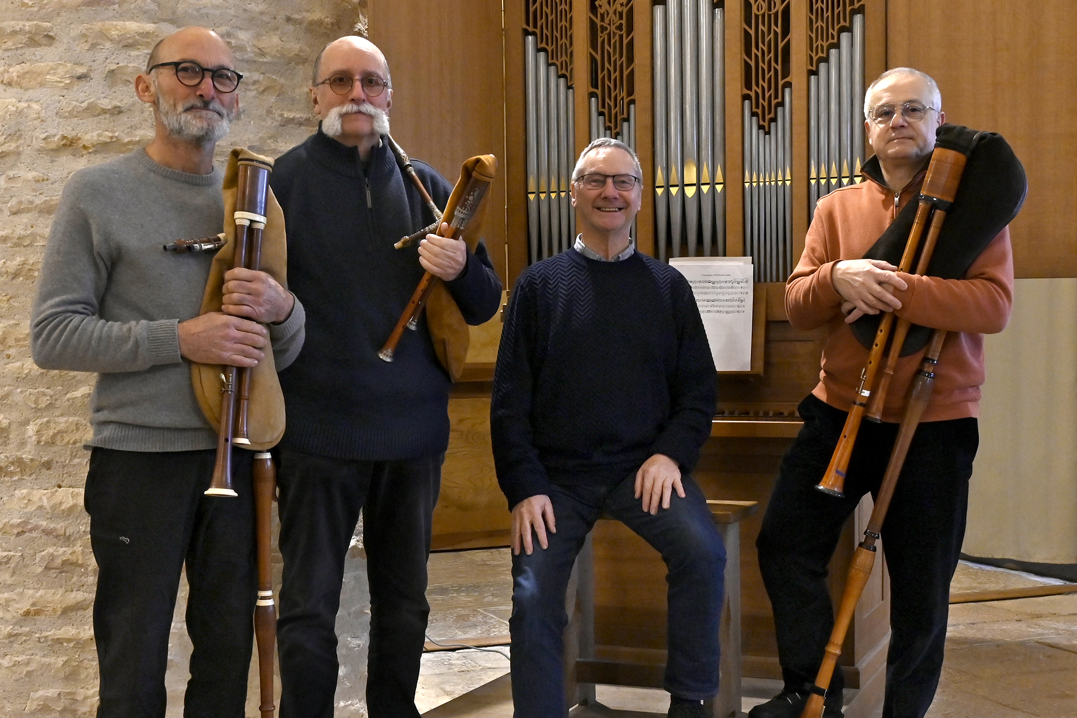 Noëls en été, Cornemuses et orgue.