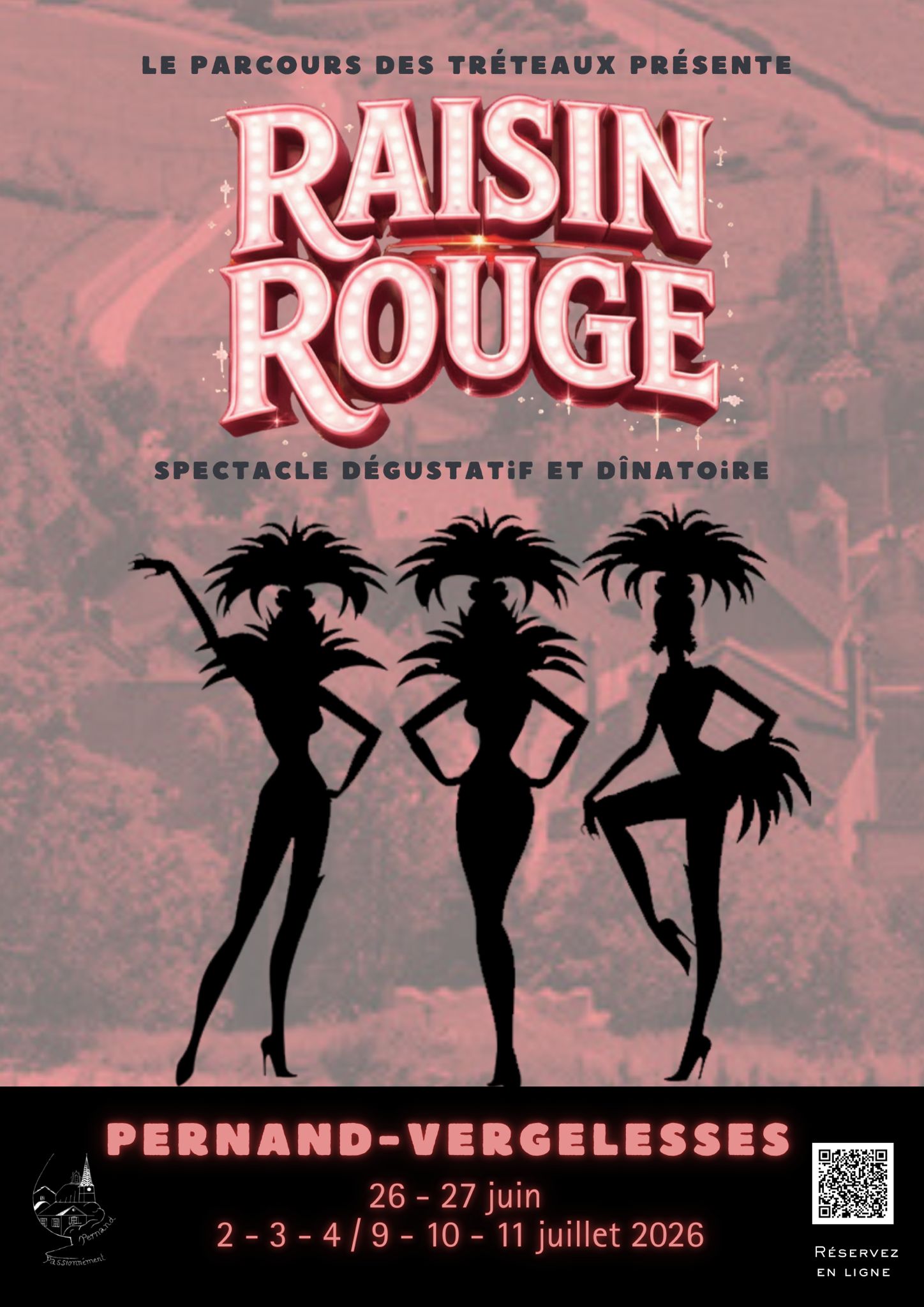 Le Parcours des Tréteaux - spectacle dégustatif et dînatoire