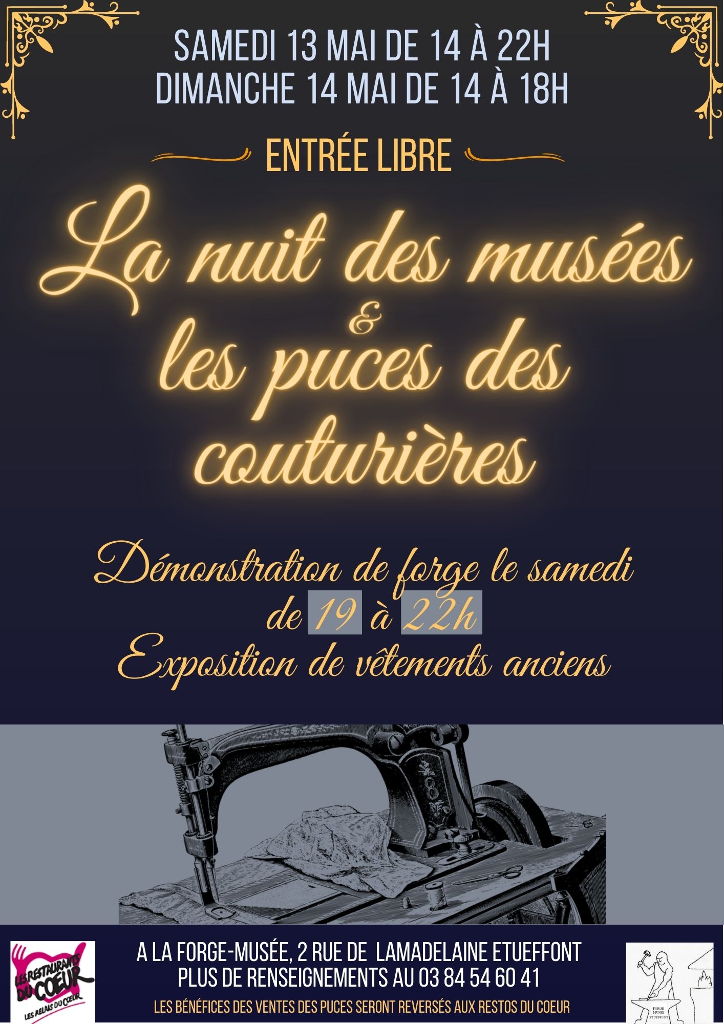 Nuit des musées et puces