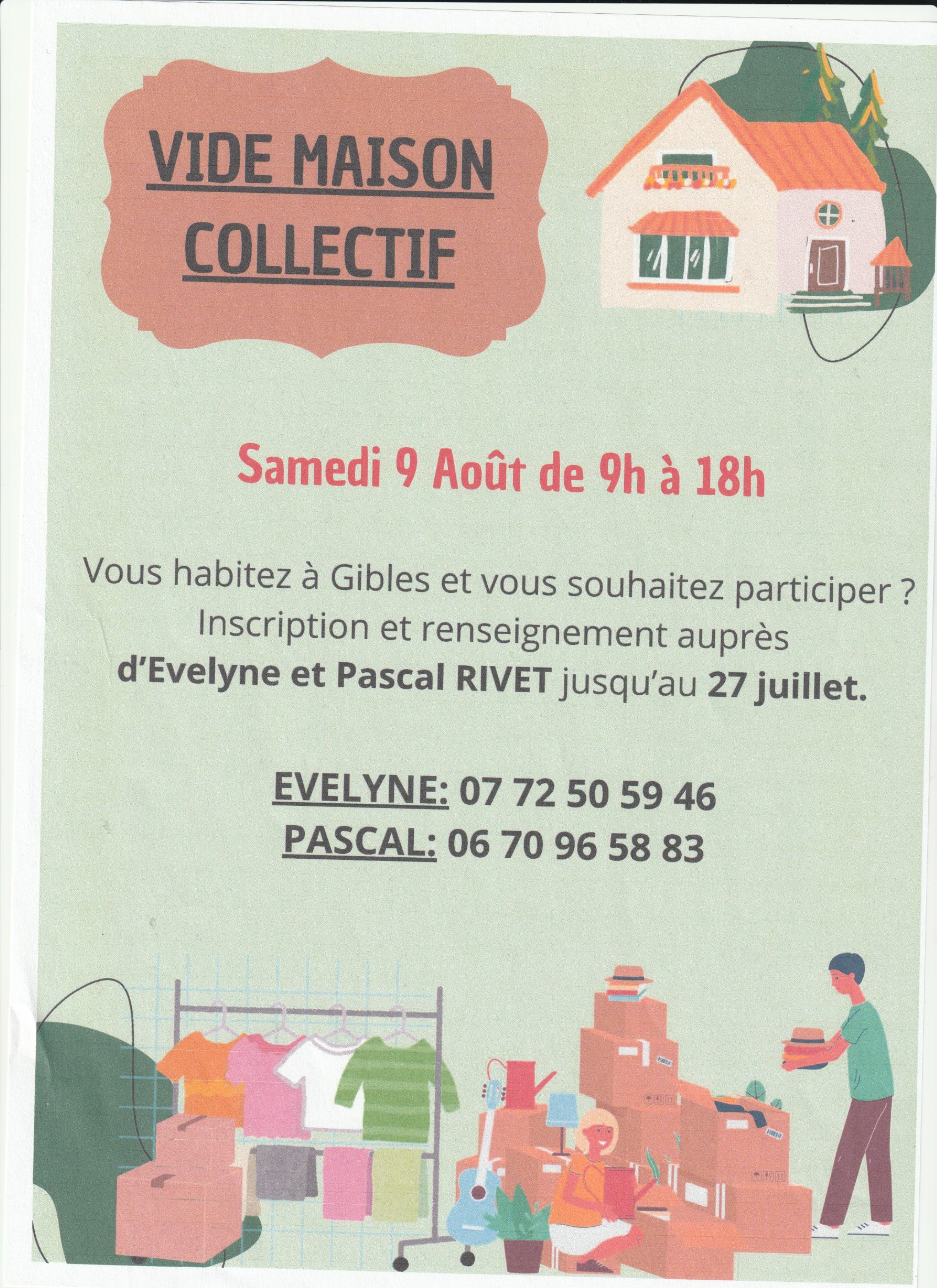 vide maison