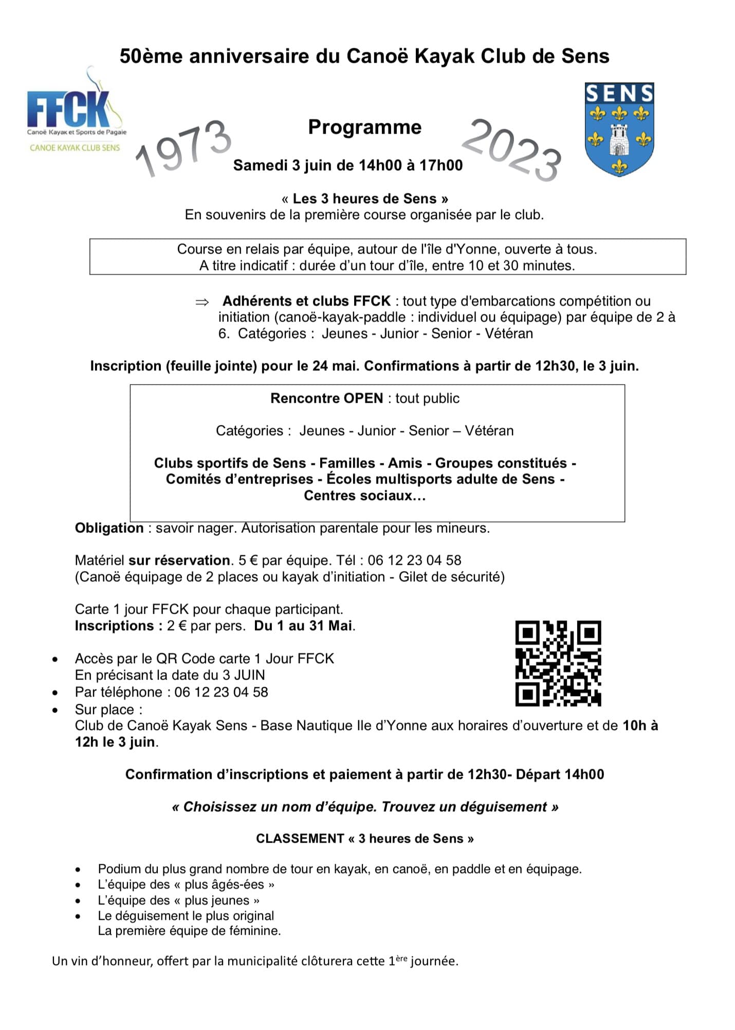 OPEN de canoë