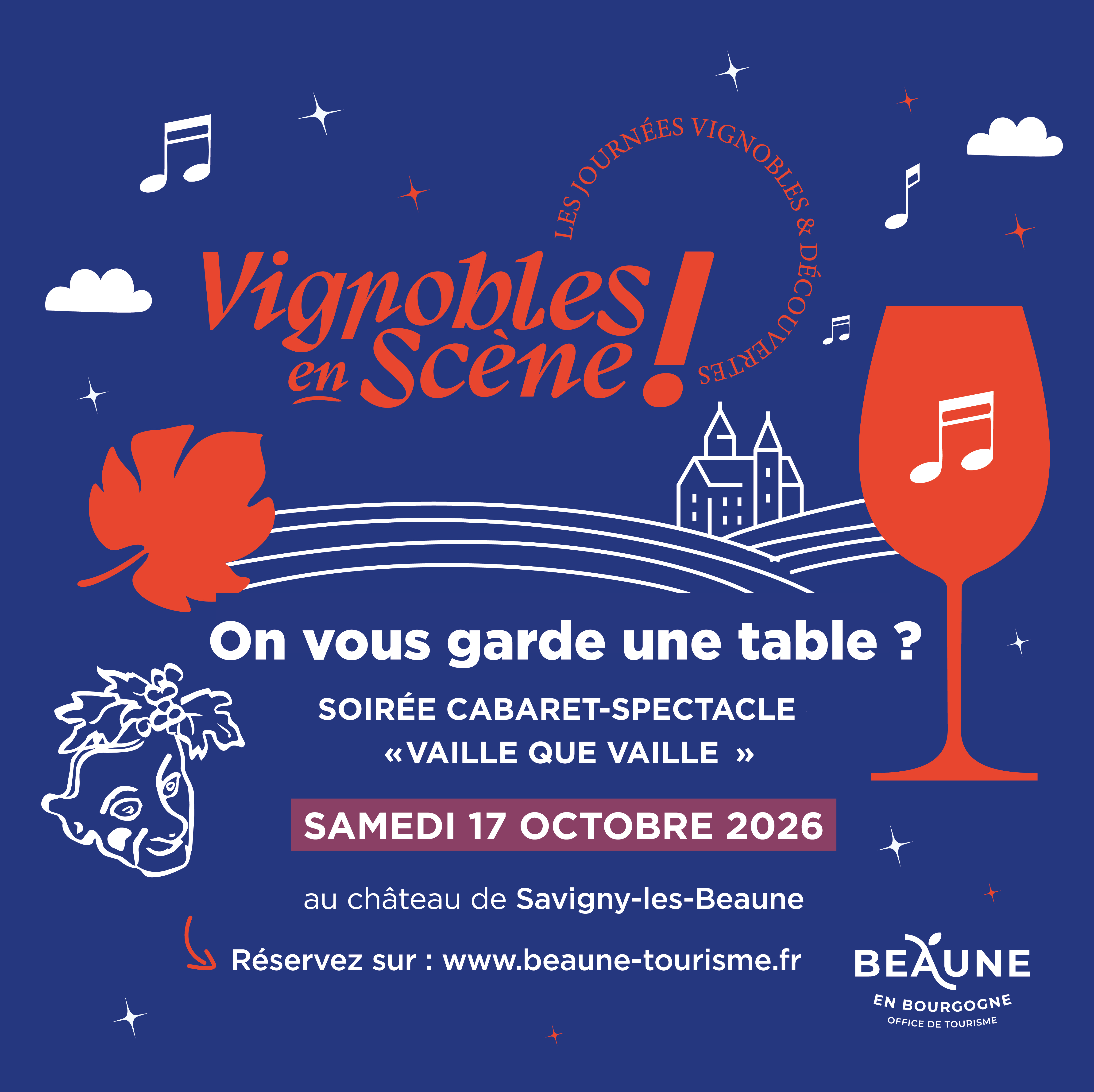 Vignobles en scène : spectacle « Vaille que vaille » au Château de Savigny-lès-Beaune