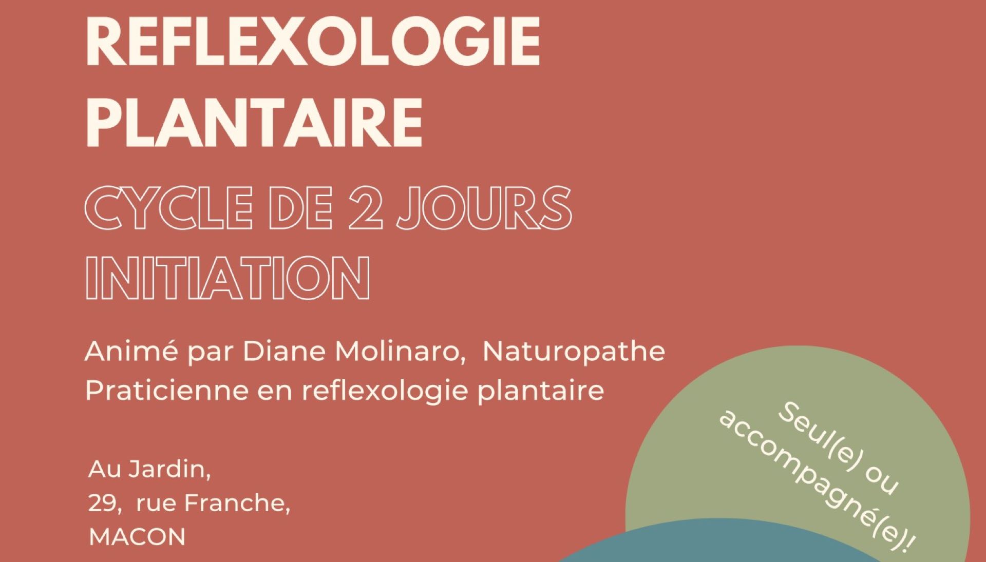 Réflexologie plantaire - Initiation