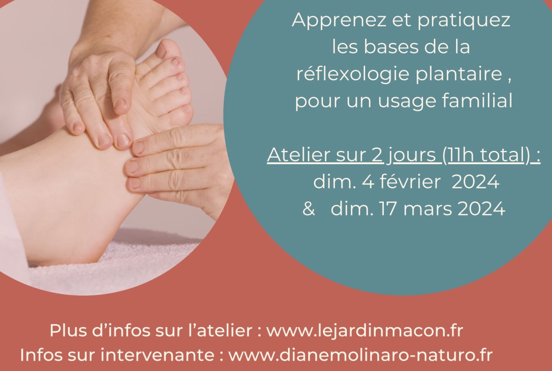 Réflexologie plantaire - Initiation