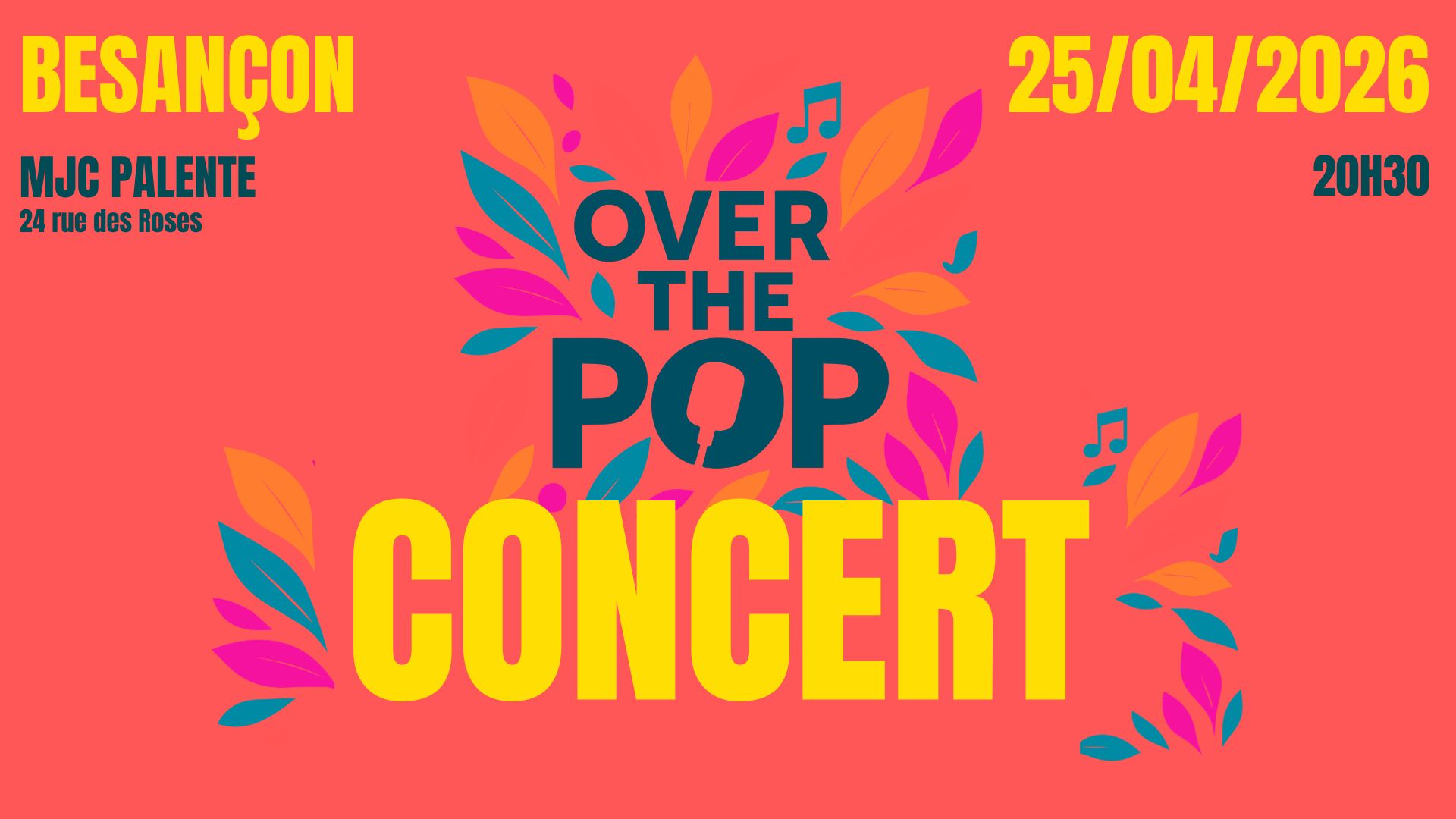 OVER THE POP CHANTE A BESANCON !