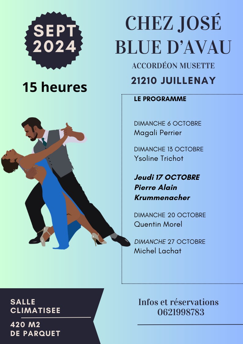Chez José Dancing à Juillenay12/2024