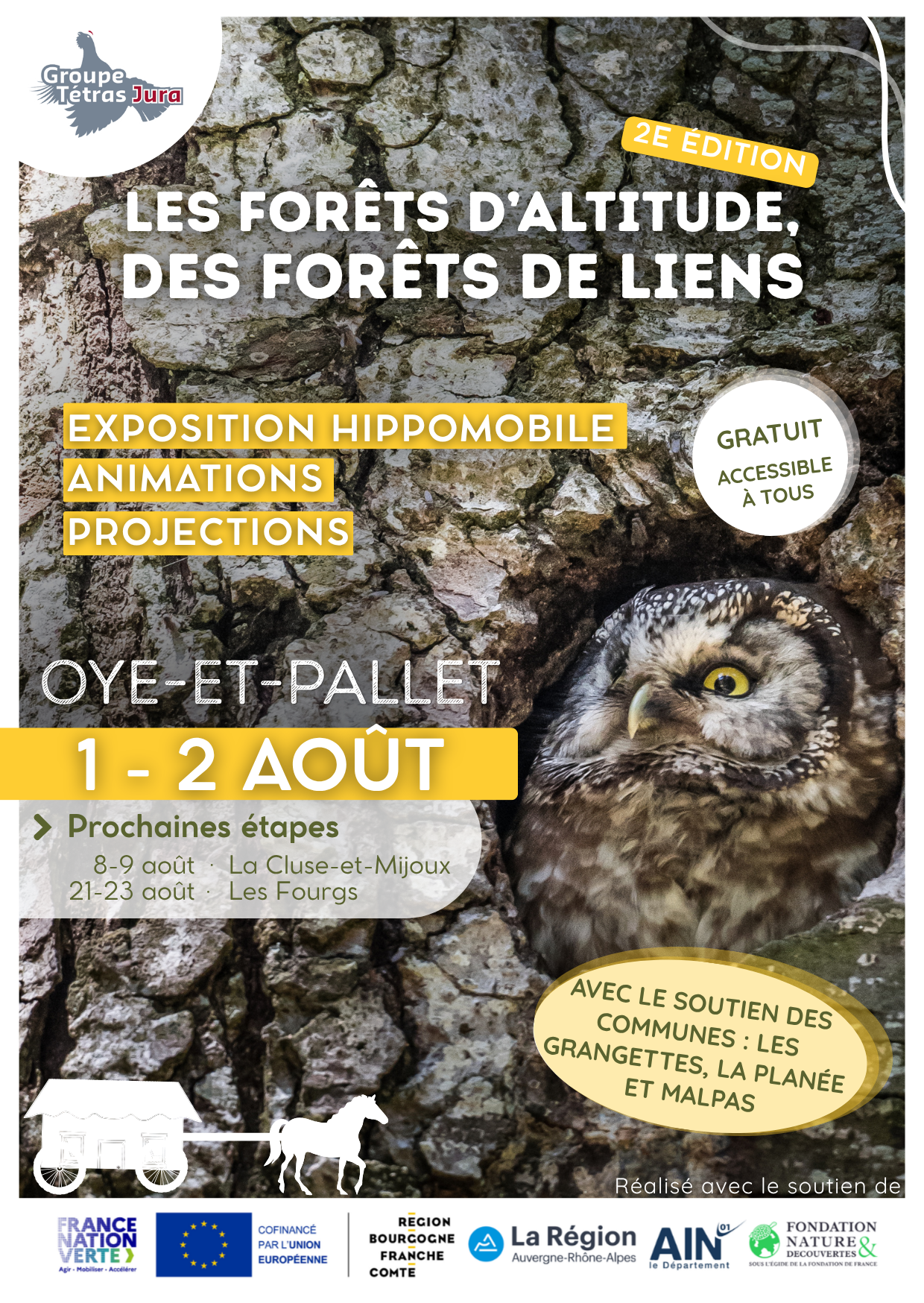 Exposition itinérante "Les forêts d'altitudes, des forêts de liens"