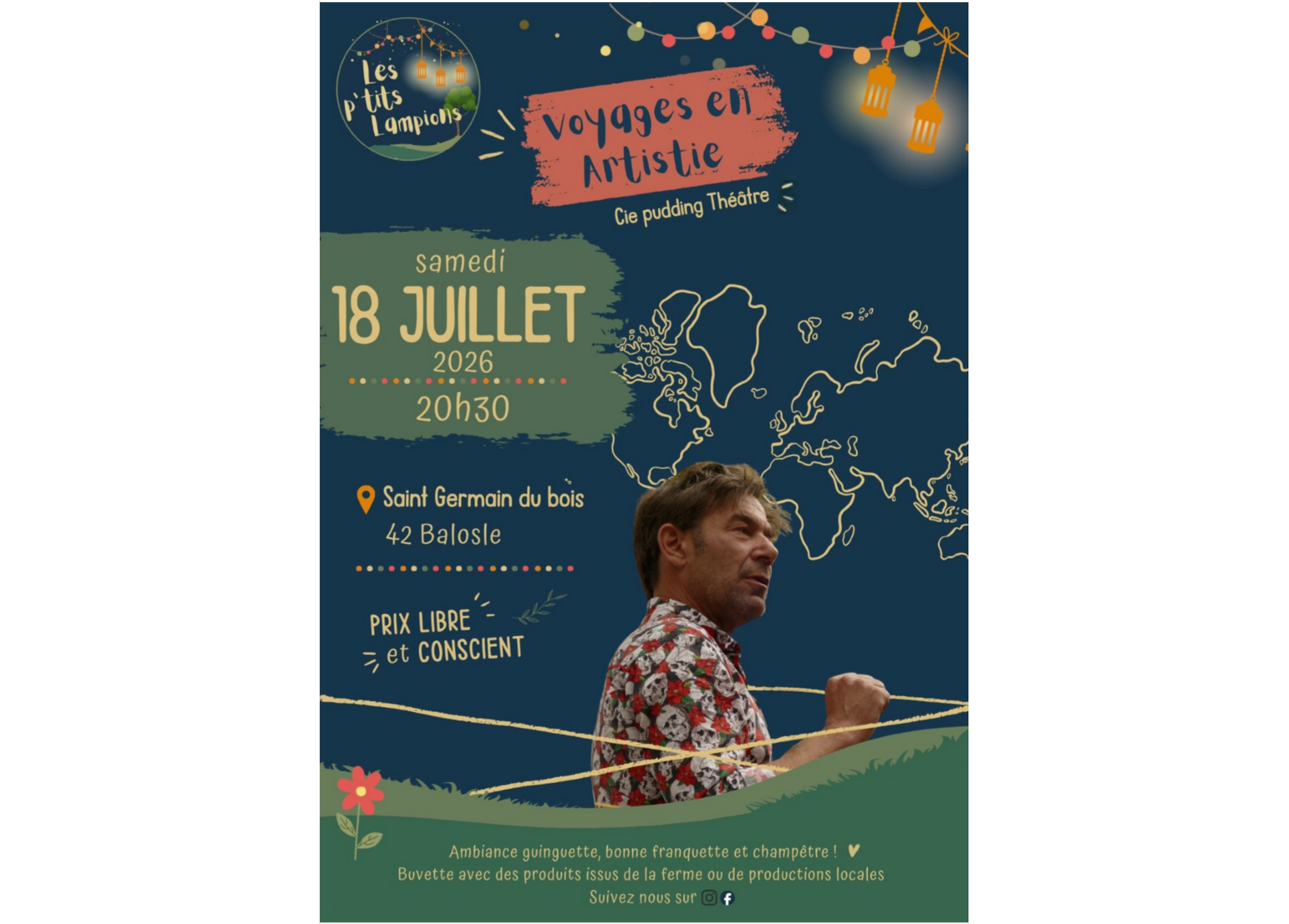 Spectacle : Voyage en Artistie