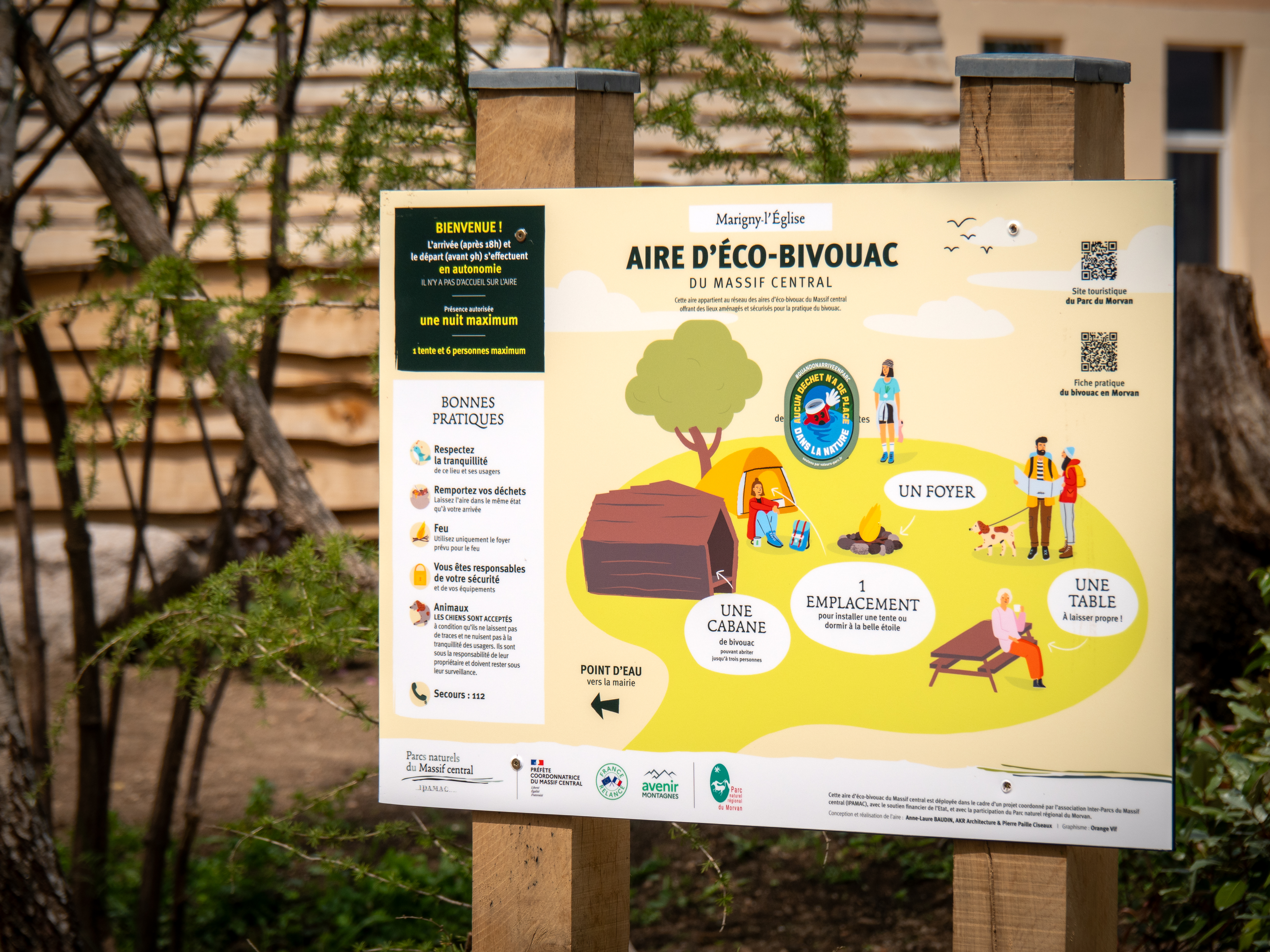 Aire d'éco-bivouac, Marigny-l'Église - photo 5