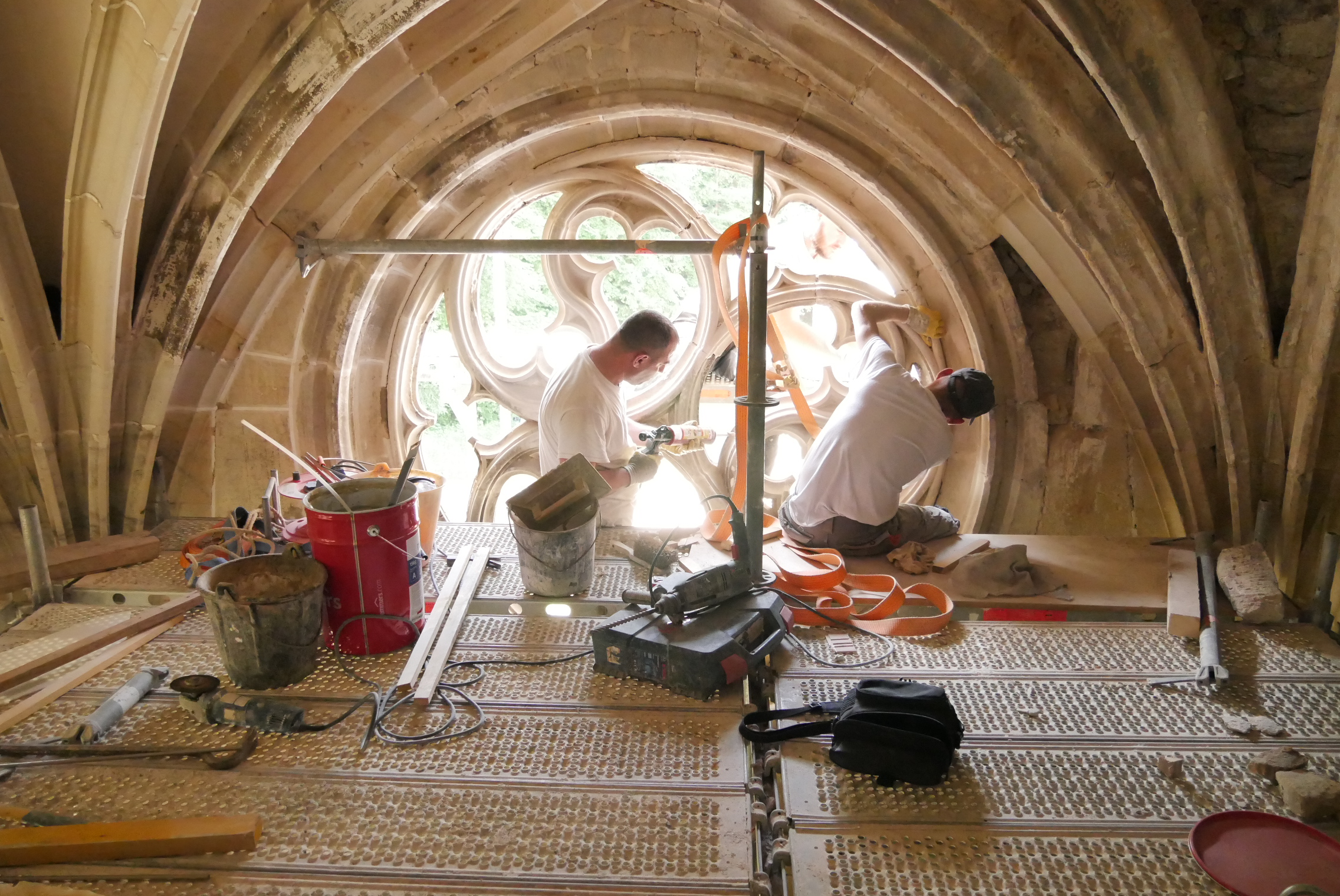 restauration de la chapelle de Loges