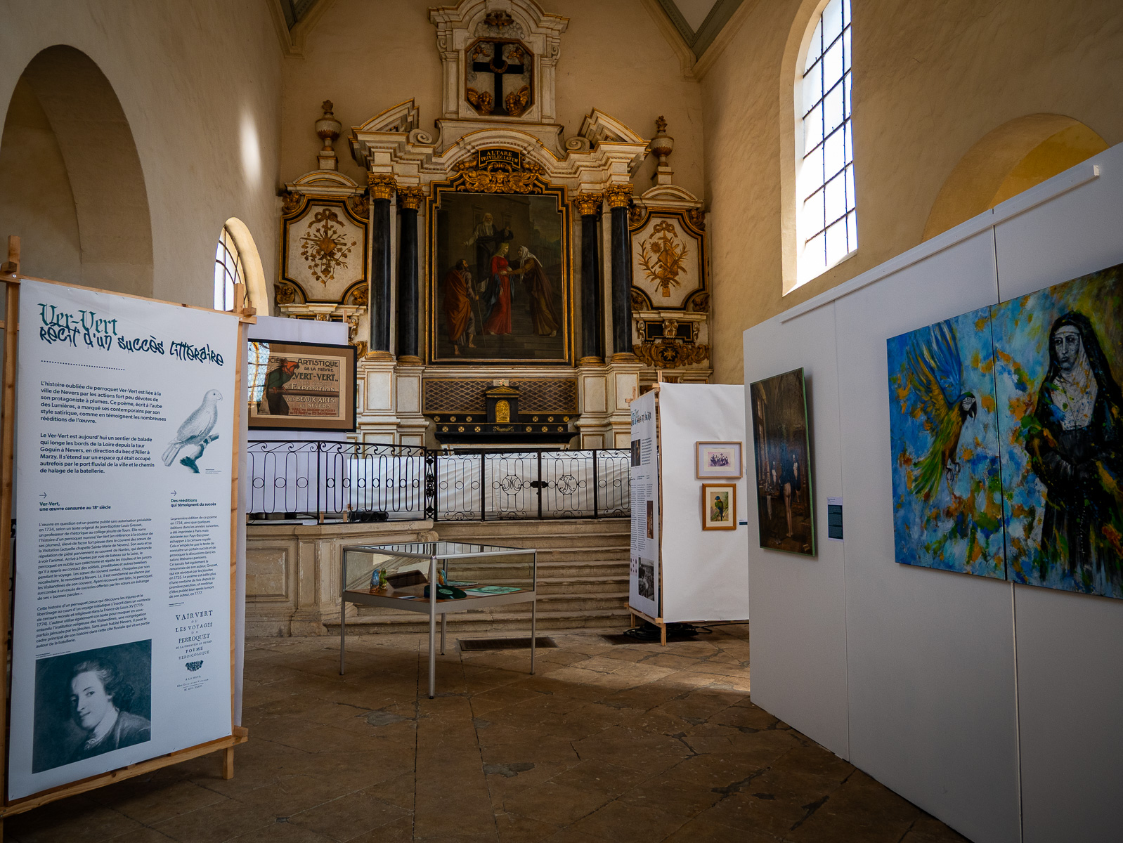Exposition : La plume verte à Nevers