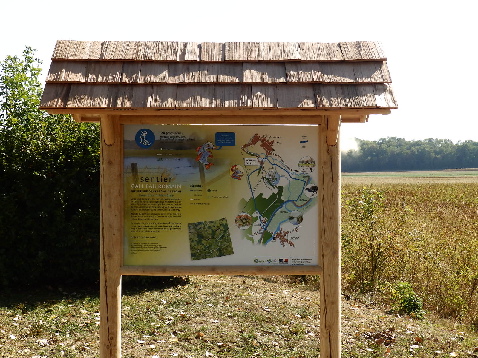 Le sentier Gall'eau romain