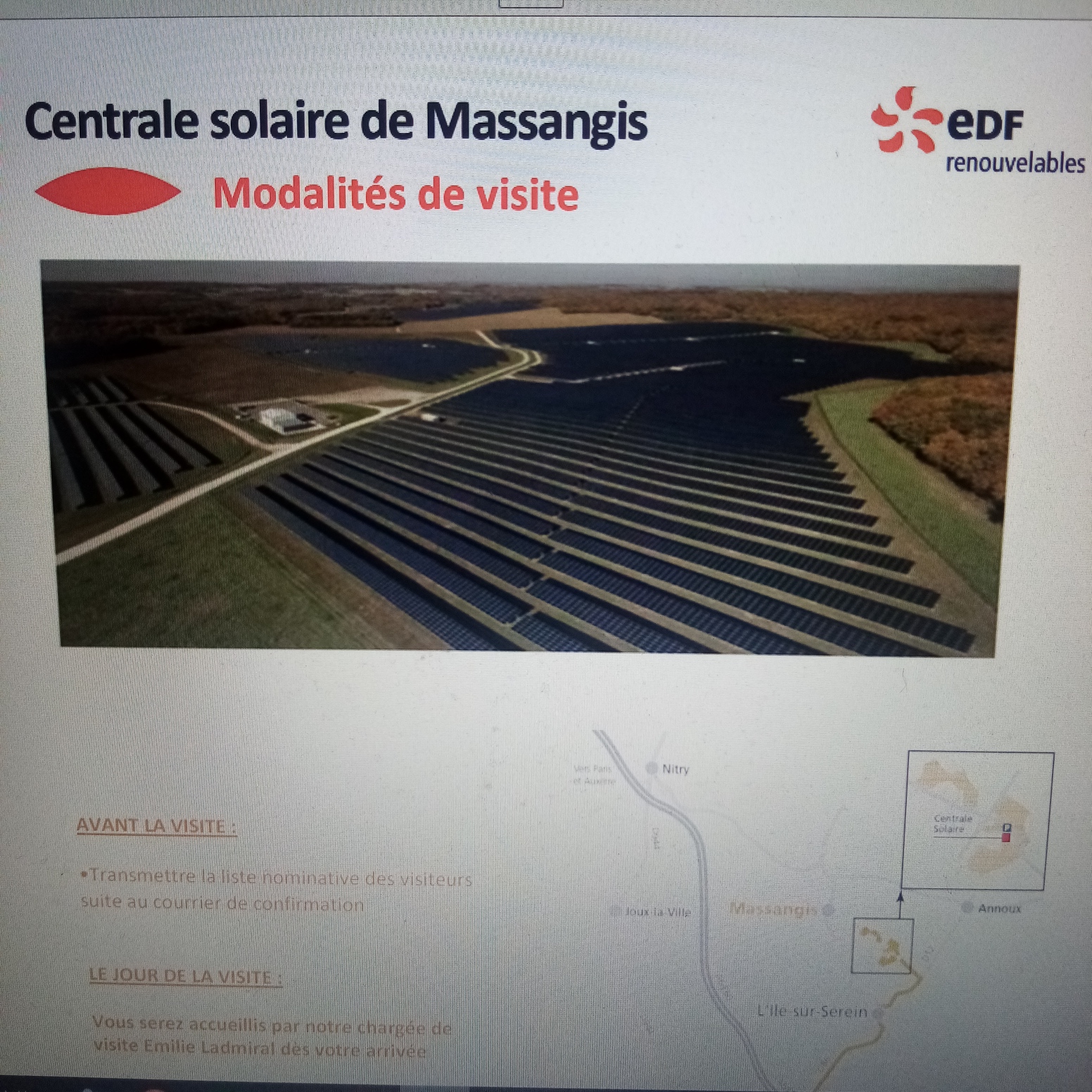 PARC SOLAIRE DE MASSANGIS