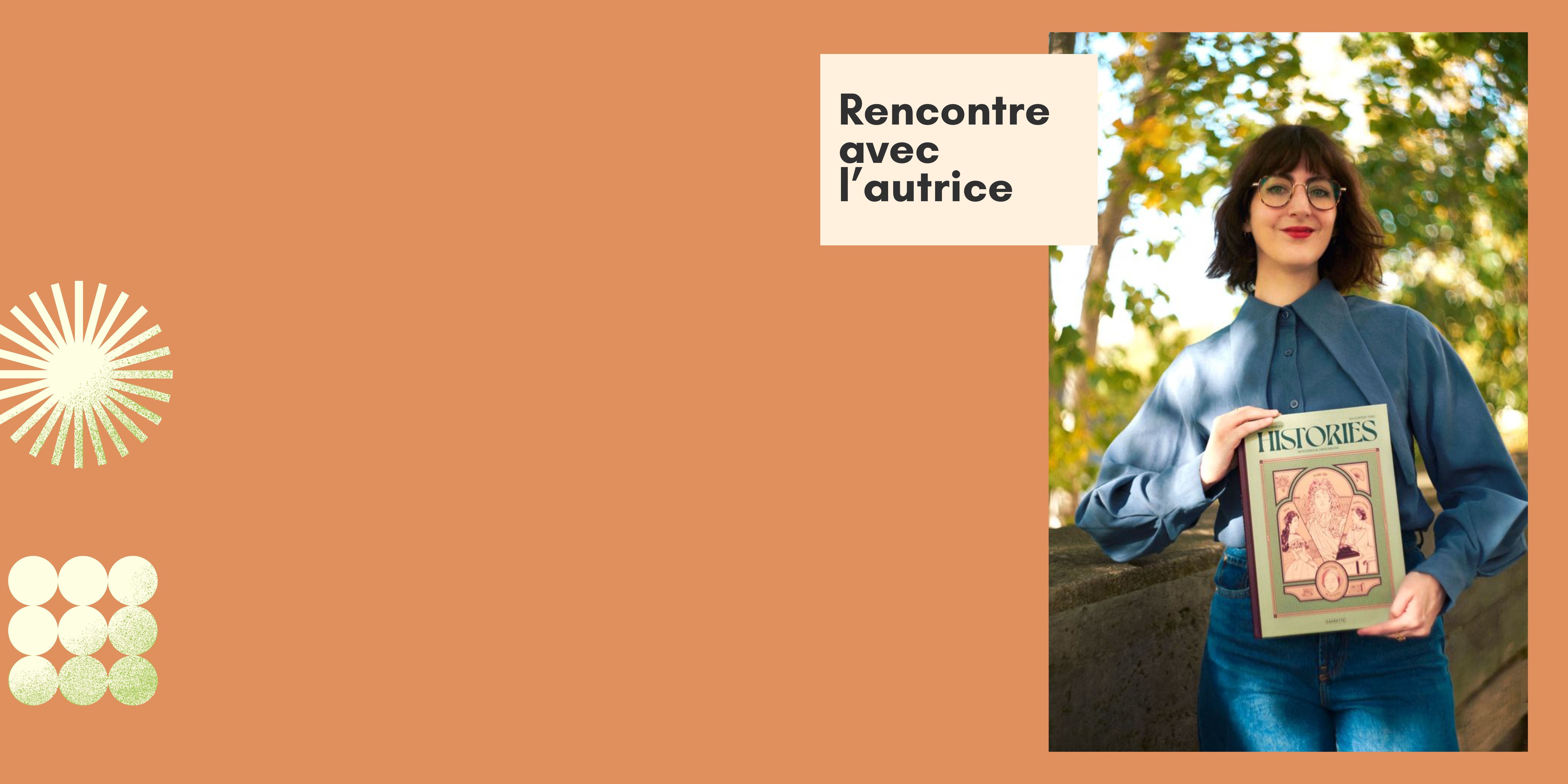 Café culture - rencontre d'autrice : Pauline Darley