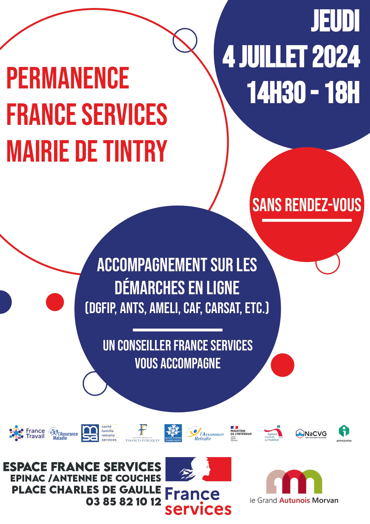 PERMANENCE FRANCE SERVICES TINTRY