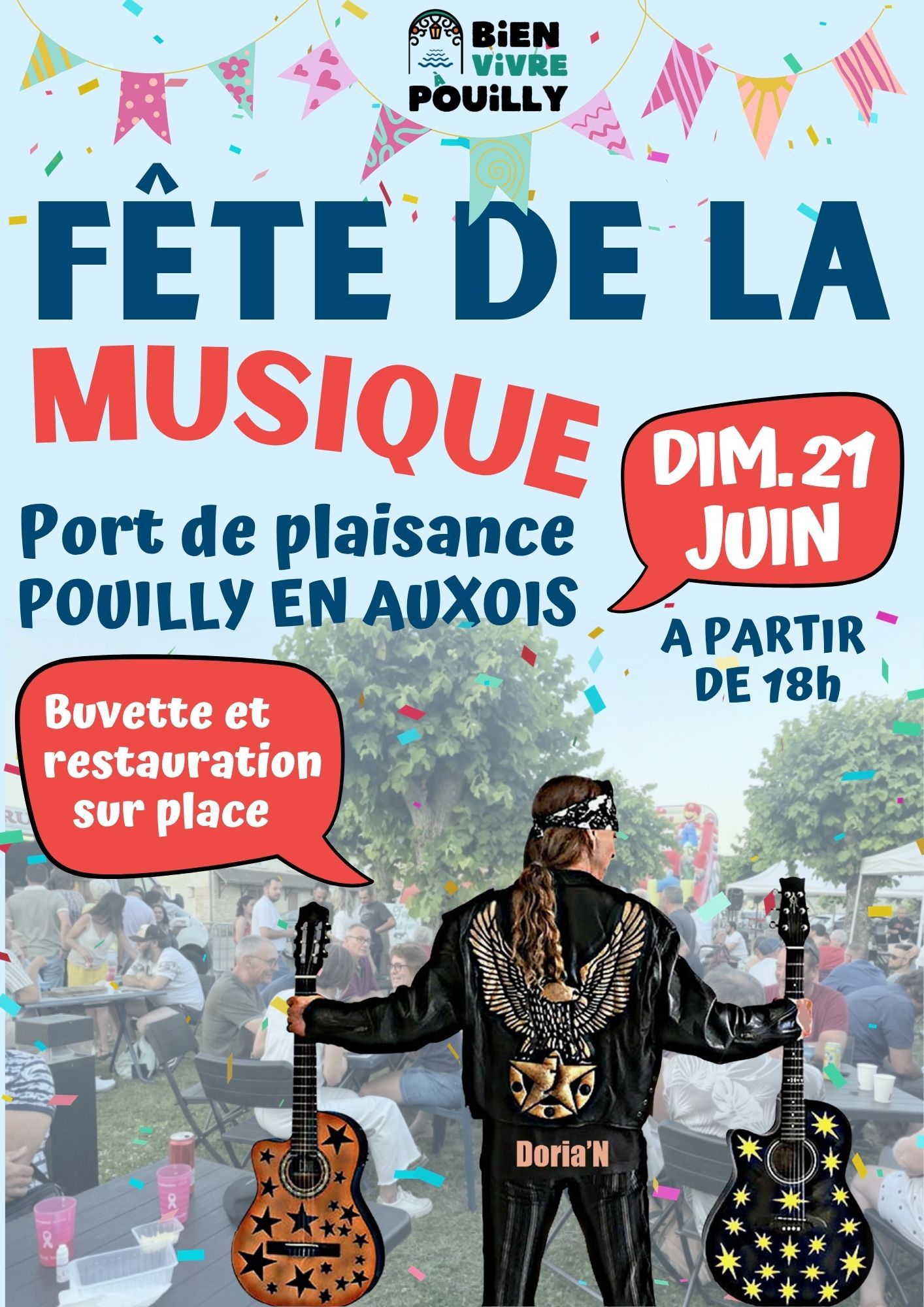 Fête de la musique à Pouilly en Auxois
